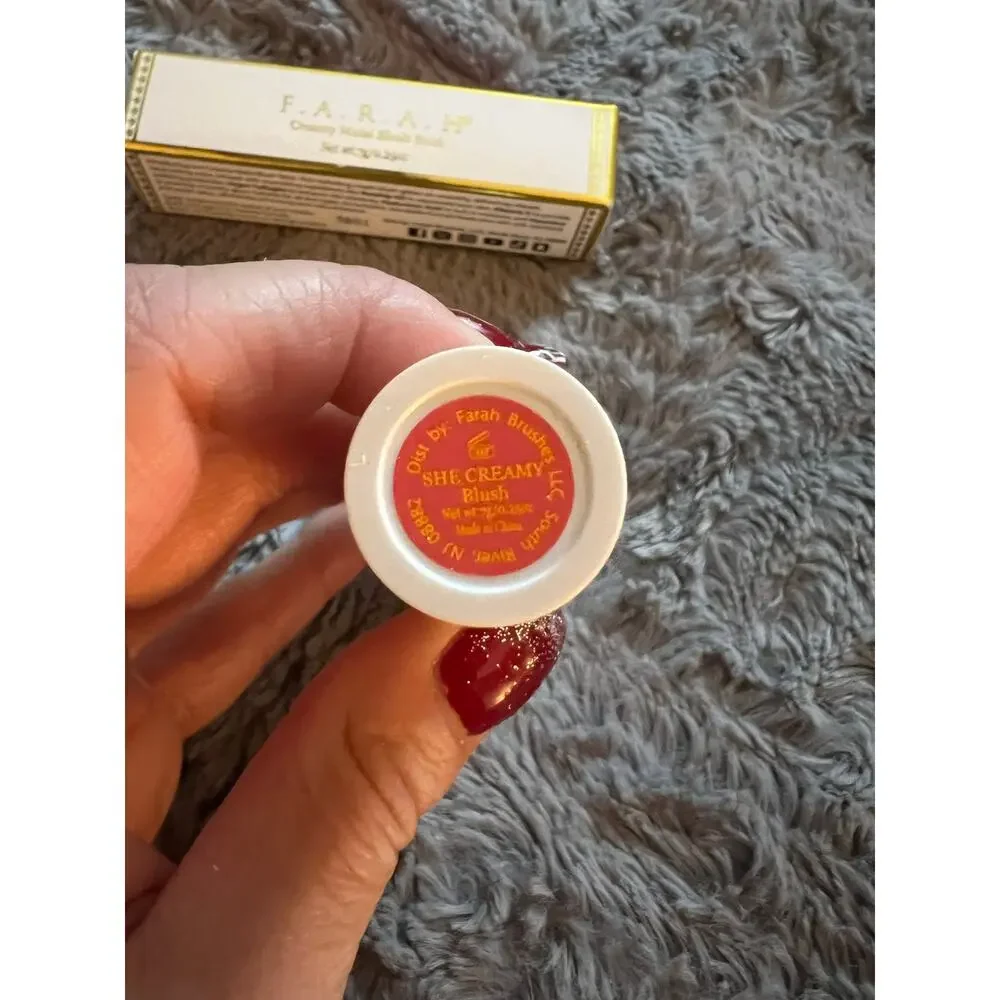 F.A.R.A.H‎ Creamy Malai Blush Stick 0.25oz She Creamy Vegan NEW IN BOX MSRP $24